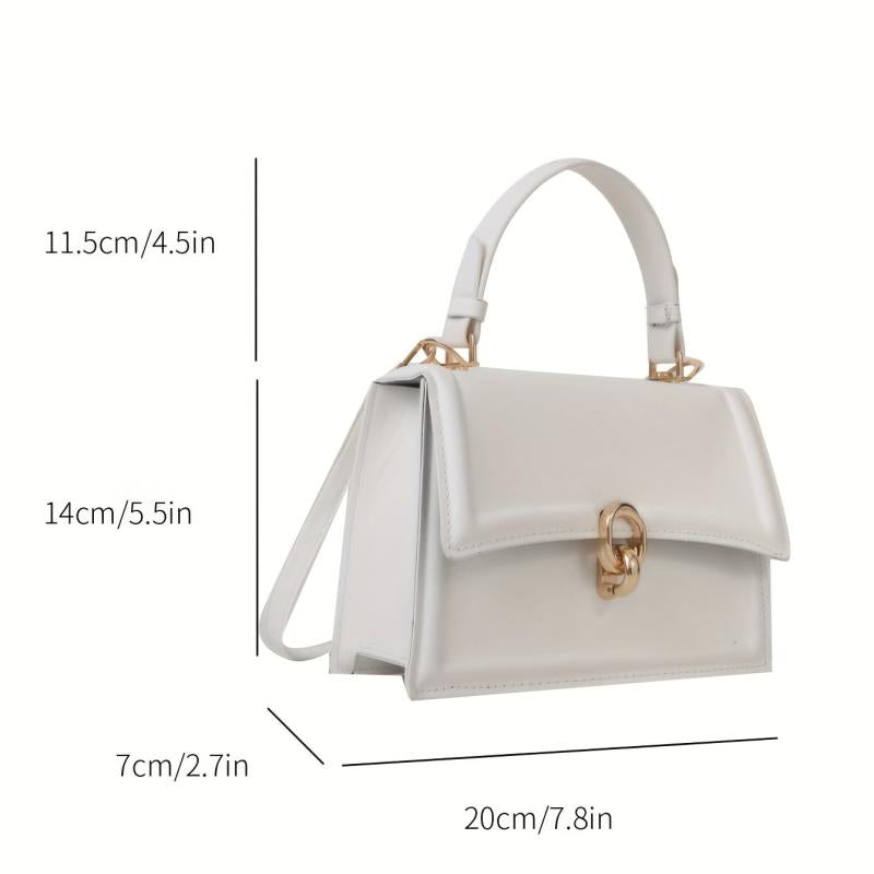 Stylish Crossbody Bag Solid Shoulder Bag