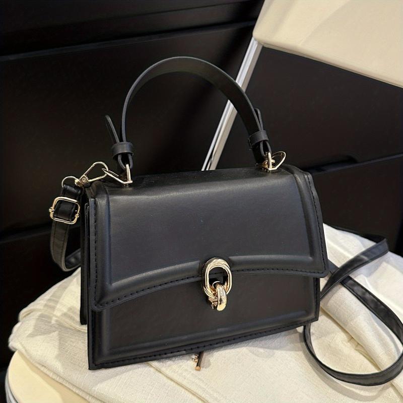 Stylish Crossbody Bag Solid Shoulder Bag