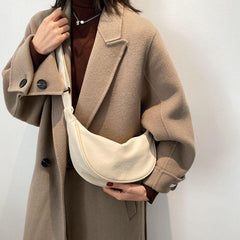 Nylon Small Messenger Bag Lightweight Shoulder Bag Armpit Bag