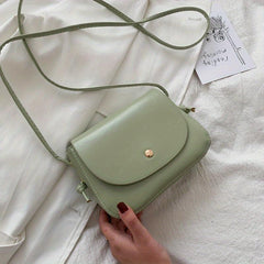 Stylish Solid Square Crossbody Bag for Work