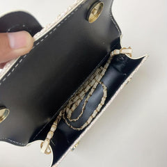 Straw Woven Flap Shoulder Bag Crossbody Bag Versatile Casual Shoulder Bag