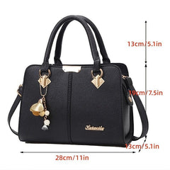 Stylish Tote Bag Vegan Leather Crossbody Bag Satchel Purse