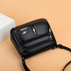 Crossbody Bag PU Leather Textured Bag Purse Shoulder Bag