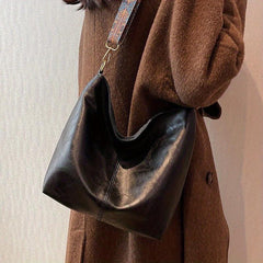 Vintage Ethnic Style Hobo Crossbody Bag Large Capacity Shoulder Bag