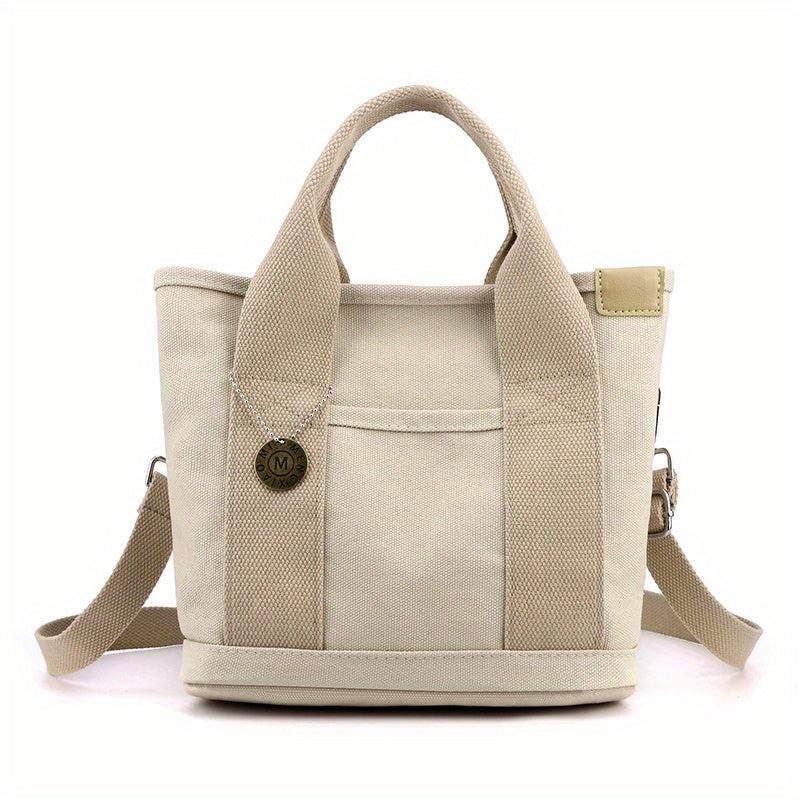 Canvas Lunch Box Bag for Women Crossbody Bag for Work & Out
