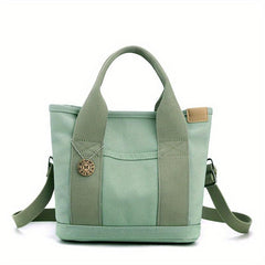 Canvas Lunch Box Bag for Women Crossbody Bag for Work & Out