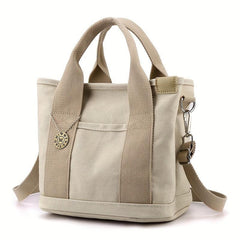 Canvas Lunch Box Bag for Women Crossbody Bag for Work & Out