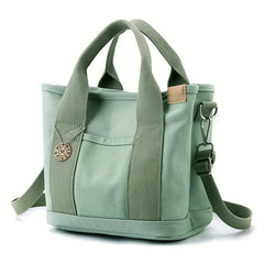Canvas Lunch Box Bag for Women Crossbody Bag for Work & Out