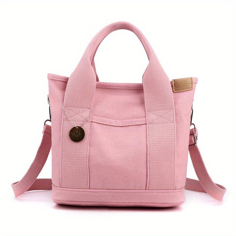 Canvas Lunch Box Bag for Women Crossbody Bag for Work & Out