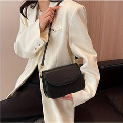 Mini Retro Crossbody Bag PU Leather Shoulder Bag Women's Handbag