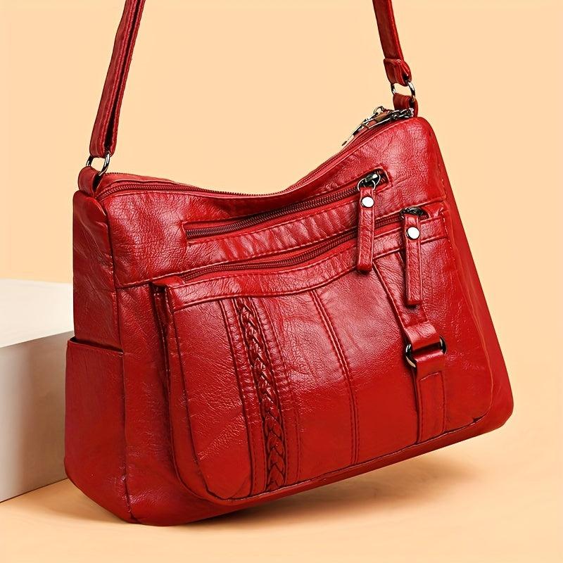 Vintage Hobo Crossbody Bag Women's Handbag & Shoulder Purse