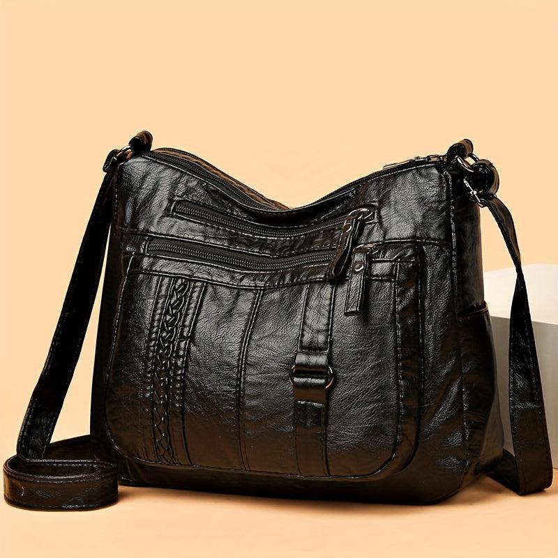 Vintage Hobo Crossbody Bag Women's Handbag & Shoulder Purse