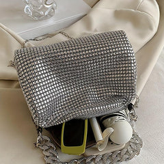 Glitter PVC Mini Crossbody Bag for Party & Wedding