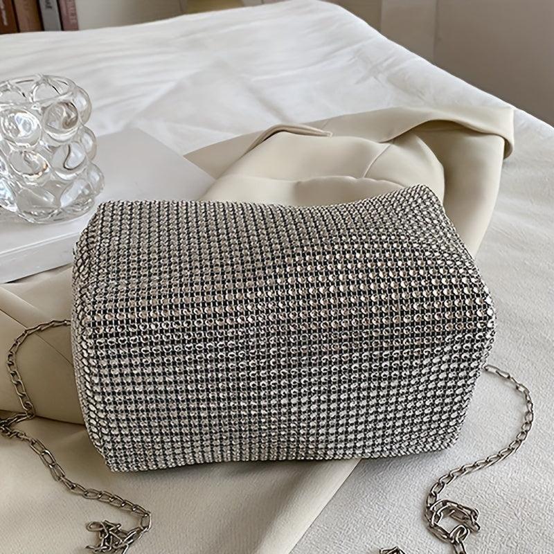 Glitter PVC Mini Crossbody Bag for Party & Wedding