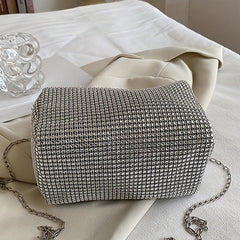 Glitter PVC Mini Crossbody Bag for Party & Wedding