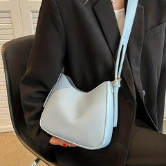 Vintage PU Crossbody Hobo Bag Women's Retro Handbag