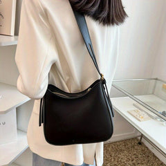 Vintage PU Crossbody Hobo Bag Women's Retro Handbag