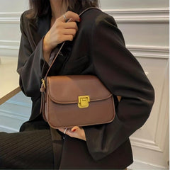 Vintage Crossbody Bag Simple Square Purse Shoulder Bag