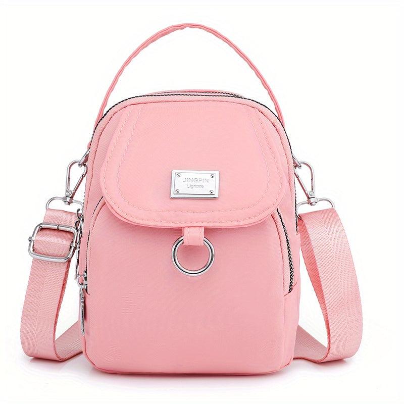 Small Crossbody Bag Casual Handbag Zipper Purse for Phone Key Coin