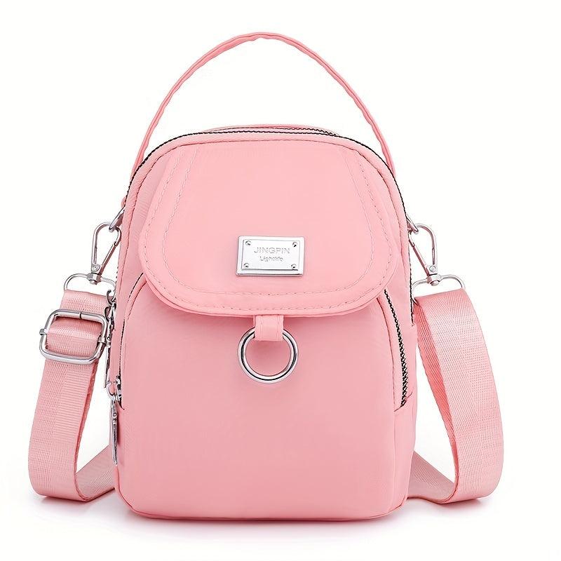 Small Crossbody Bag Casual Handbag Zipper Purse for Phone Key Coin