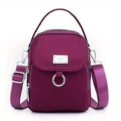 Small Crossbody Bag Casual Handbag Zipper Purse for Phone Key Coin