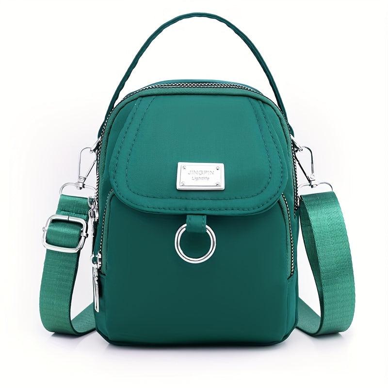 Small Crossbody Bag Casual Handbag Zipper Purse for Phone Key Coin