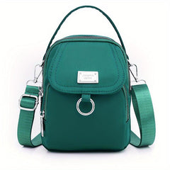 Small Crossbody Bag Casual Handbag Zipper Purse for Phone Key Coin
