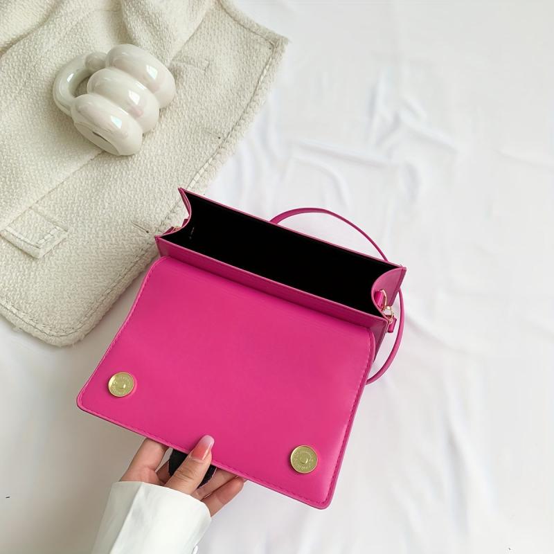 Stylish Crossbody Bag Retro Flap Shoulder Purse
