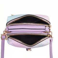 Gradient Rainbow Crossbody Bag for Women