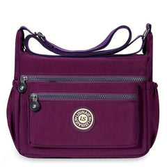 Minimalist Zipper Hobo Shoulder Bag All Match Crossbody Bag