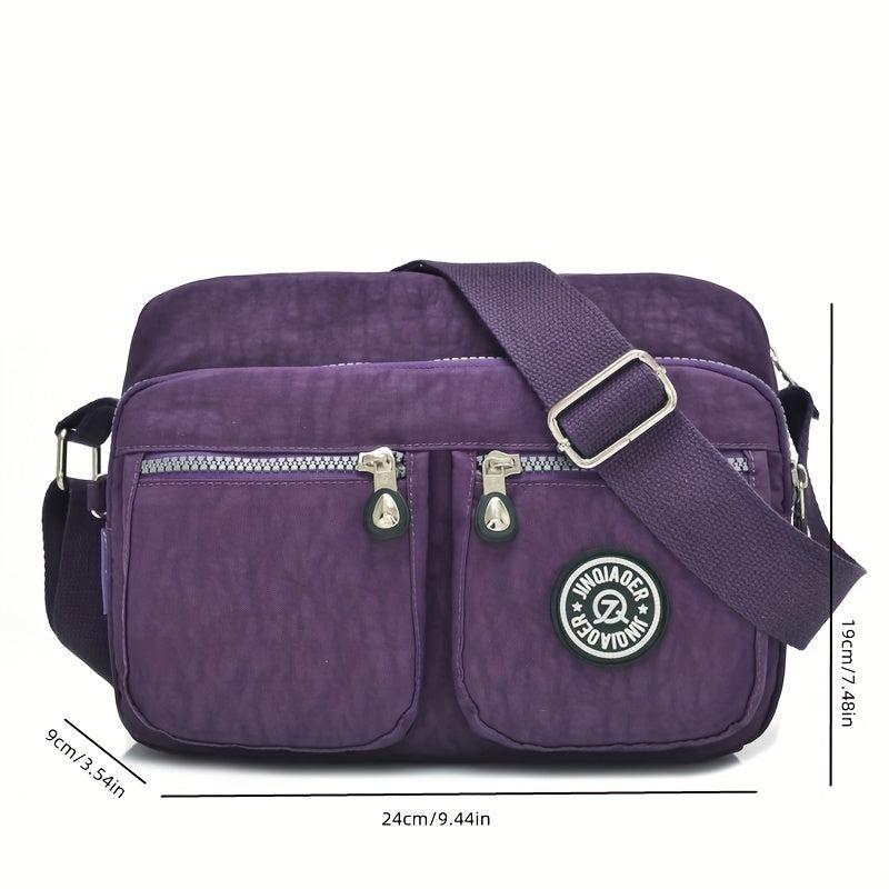 Nylon Crossbody Bag for Women - Travel & Shopping Purse