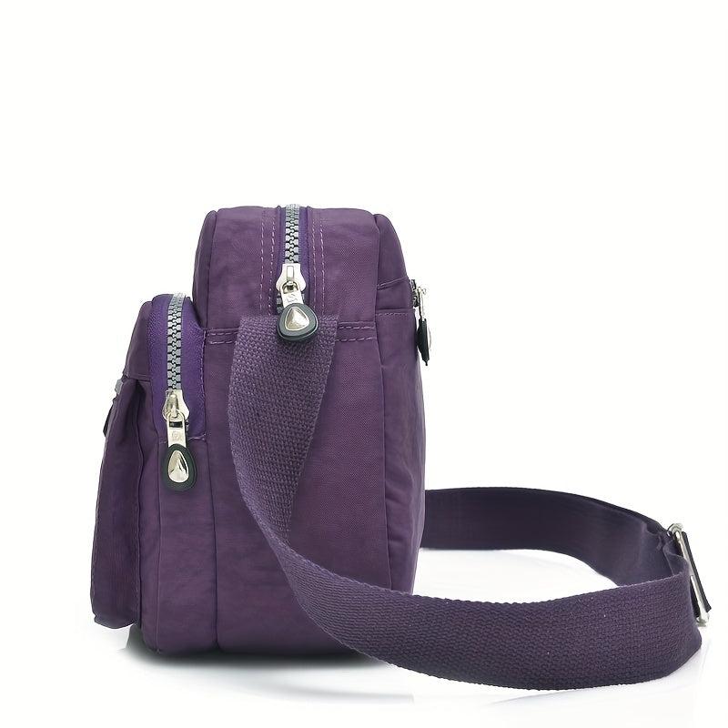 Nylon Crossbody Bag for Women - Travel & Shopping Purse