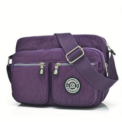 Nylon Crossbody Bag for Women - Travel & Shopping Purse