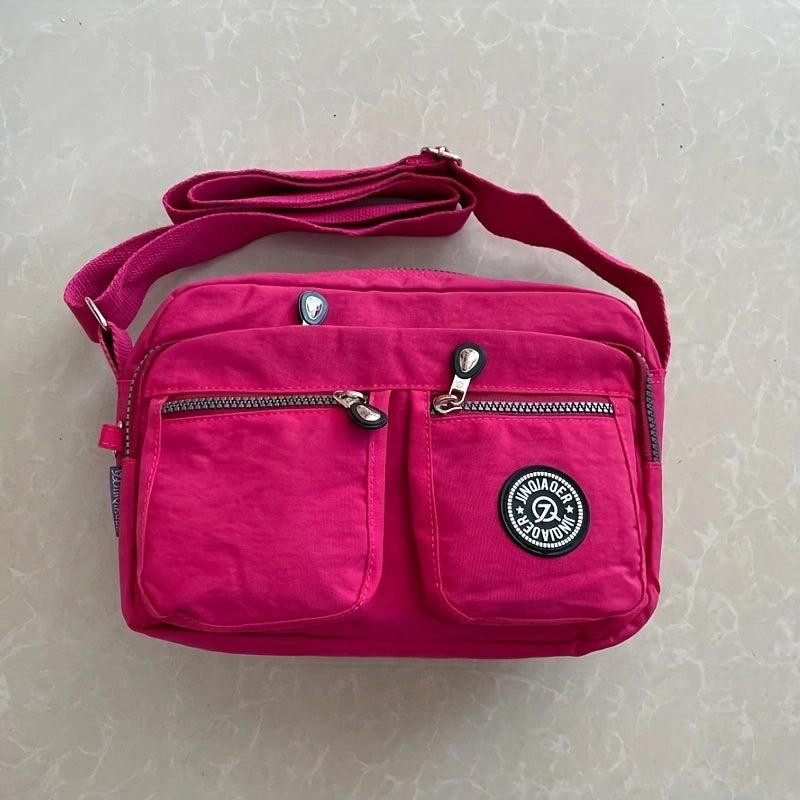 Nylon Crossbody Bag for Women - Travel & Shopping Purse