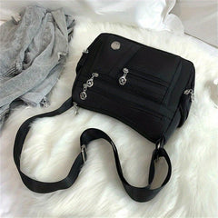 Nylon Crossbody Bag Lightweight Messenger Bag with Pockets