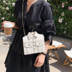 Shirt Chain Bag Hanger Hook Crossbody Bag