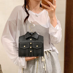 Shirt Chain Bag Hanger Hook Crossbody Bag