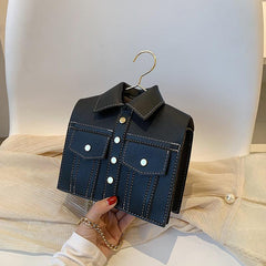 Shirt Chain Bag Hanger Hook Crossbody Bag