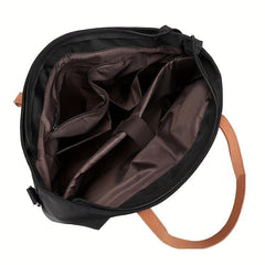 Large Capacity Nylon Tote Bag Lightweight Travel Crossbody Bag