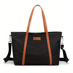 Large Capacity Nylon Tote Bag Lightweight Travel Crossbody Bag