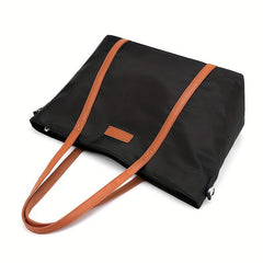 Large Capacity Nylon Tote Bag Lightweight Travel Crossbody Bag