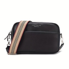 Small Leather Crossbody Bag Square Purse Casual Shoulder Bag