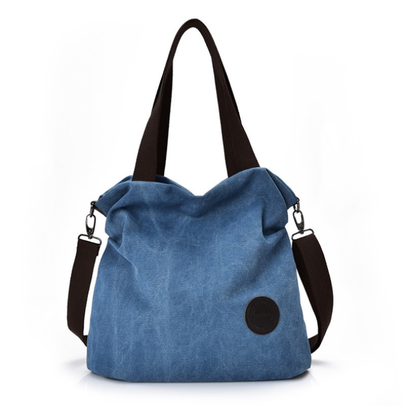 Large Capacity Canvas Tote Bag Lightweight Shoulder Bag