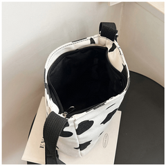 Animal Printed Canvas Tote Bag Lightweight Shoulder Bag
