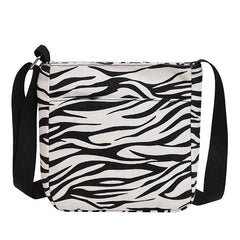 Animal Printed Canvas Tote Bag Lightweight Shoulder Bag