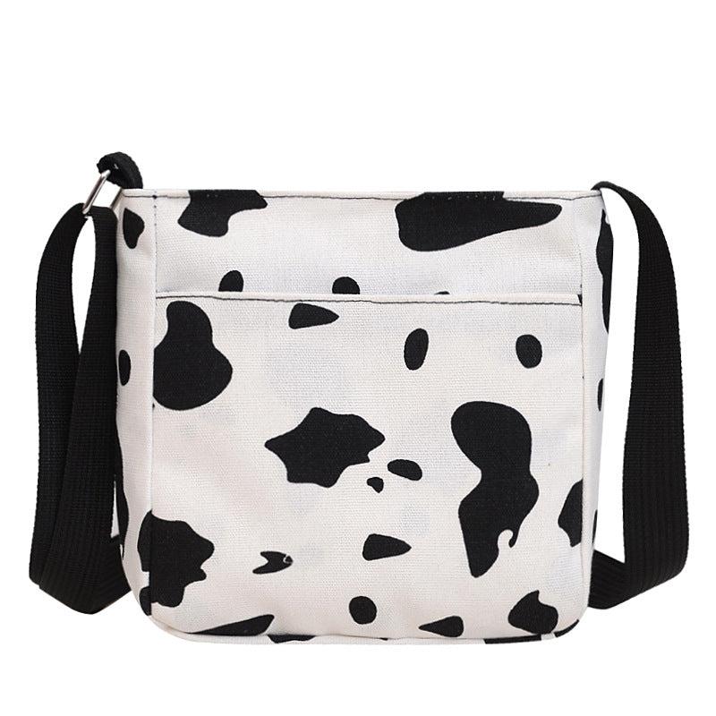 Animal Printed Canvas Tote Bag Lightweight Shoulder Bag