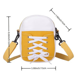 Canvas Crossbody Bag Casual Shoulder Bag