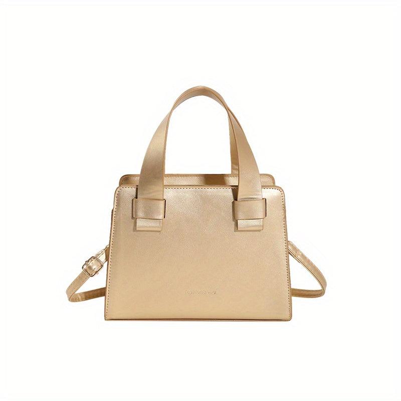 Minimalist Crossbody Tote Bag Retro Shoulder Bag Women's Casual Stylish Handbag
