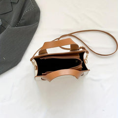 Minimalist Crossbody Tote Bag Retro Shoulder Bag Women's Casual Stylish Handbag