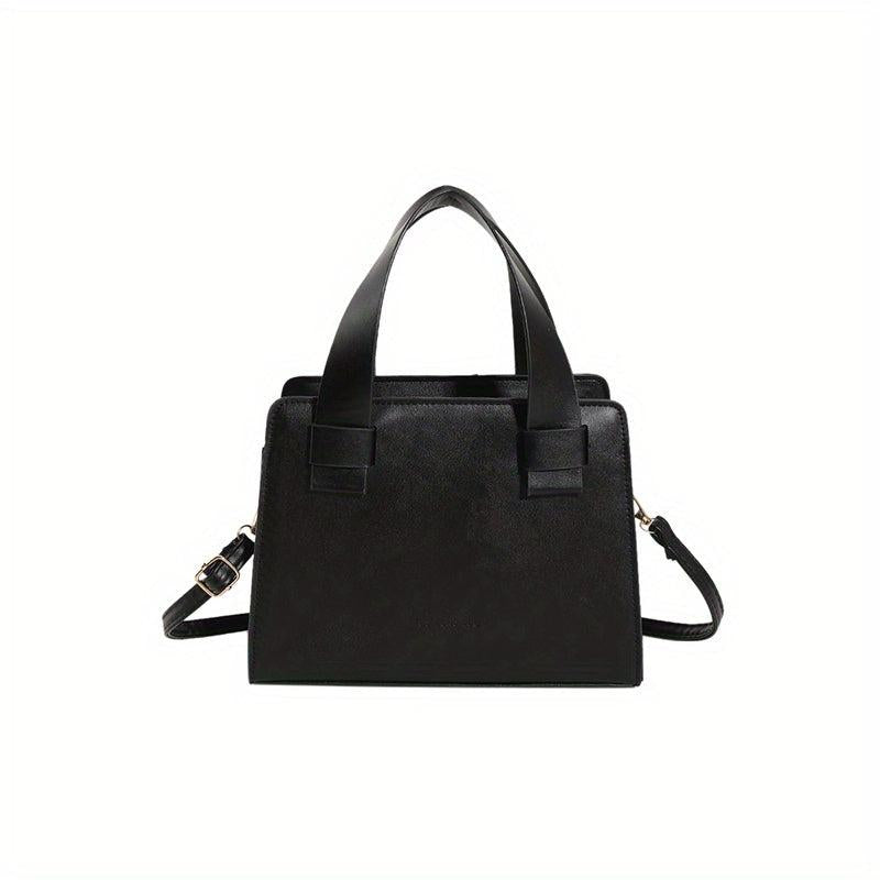 Minimalist Crossbody Tote Bag Retro Shoulder Bag Women's Casual Stylish Handbag
